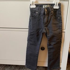 Boys PEEK skinny jeans size 2